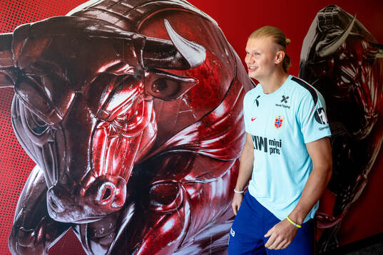 Erling Braut Haaland of the Norwegian national football team