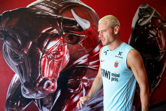 Julian Ryerson of the Norwegian national football team