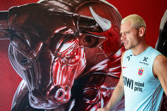 Julian Ryerson of the Norwegian national football team
