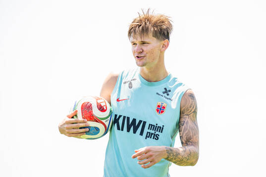David Møller Wolfe of the Norwegian national football team