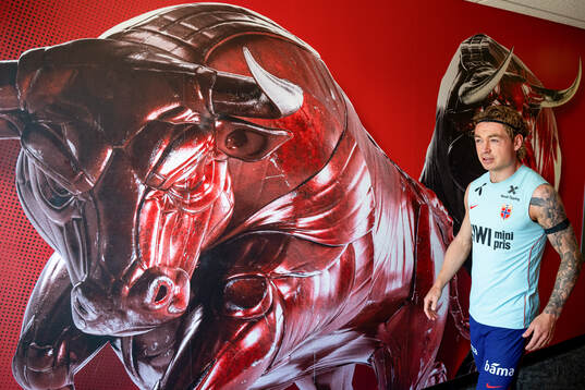 Patrick Berg of the Norwegian national football team