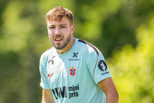 Fredrik André Bjørkan of the Norwegian national football