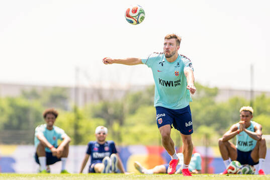 Fredrik André Bjørkan of the Norwegian national football