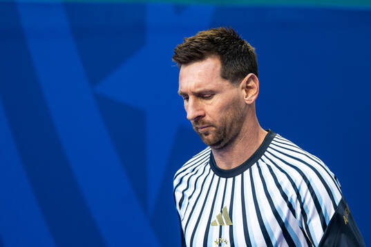 Lionel Messi of Argentina