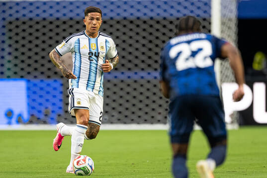 Enzo Fernandez of Argentina