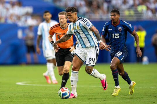 Enzo Fernandez of Argentina