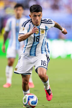 Thiago Almada of Argentina  the FIFA World Cup 2026 round