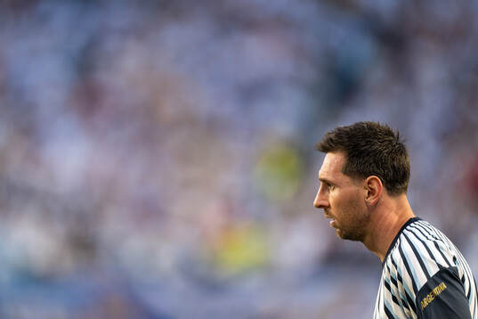 Lionel Messi of Argentina