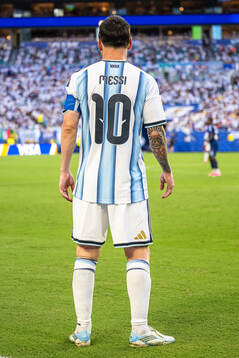 Lionel Messi of Argentina