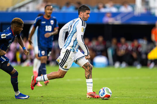 Rodrigo De Paul of Argentina