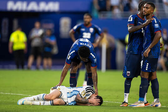 Lionel Messi of Argentina