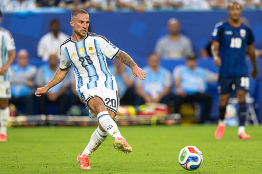 Alexis Mac Allister of Argentina