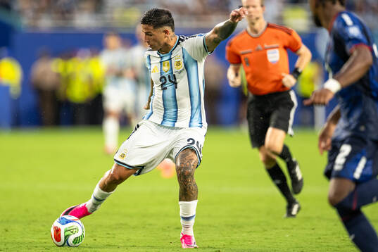 Enzo Fernandez of Argentina
