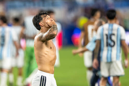 Lisandro Martinez of Argentina