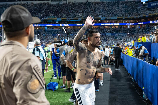 Leandro Paredes of Argentina