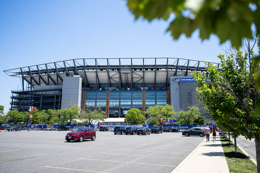 General exterior view of Philadelphia Stadium