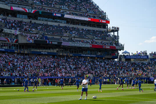 General interior view of Philadelphia Stadium
