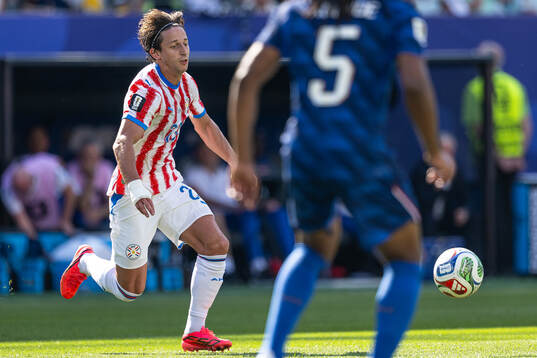 Matias Galarza of Paraguay