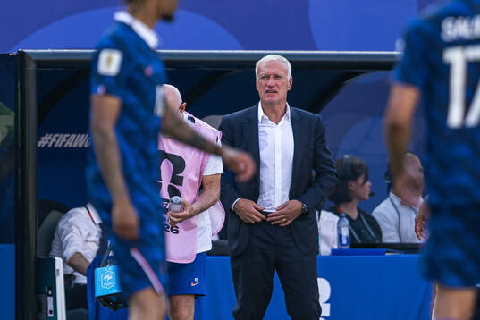 Head coach Didier Claude Deschamps of France