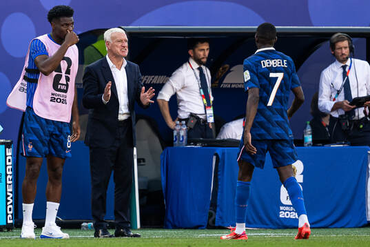 Head coach Didier Claude Deschamps of France