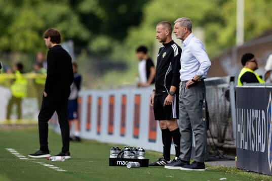 Halmstads tränare Stuart Baxter