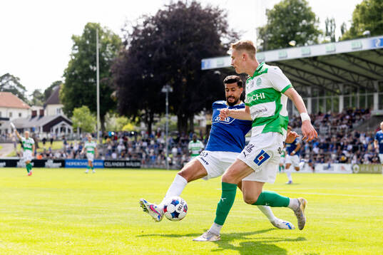 Halmstads Rami Kaib och Västerås Karl Gunnarsson