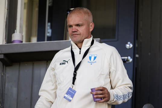 Malmö FFs huvudtränare Gaute Helstrup