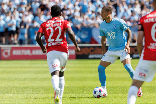Malmö FFs Noah Åstrand John