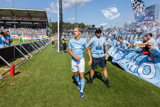Malmö FFs Erik Botheim jublar
