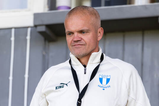 Malmö FFs huvudtränare Gaute Helstrup