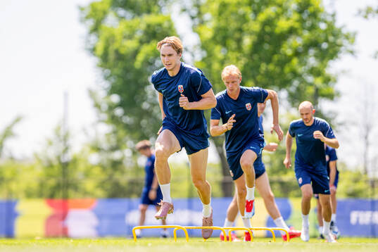 Kristian Thorstvedt of the Norwegian national football team