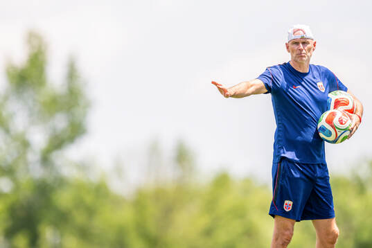 Ståle Solbakken, head coach of the Norwegian national