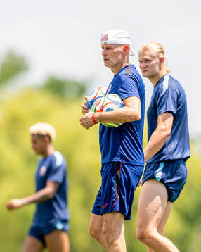 Ståle Solbakken, head coach of the Norwegian national