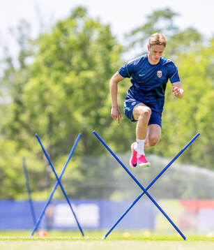 Torbjørn Lysaker Heggem of the Norwegian national football