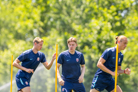 Jens Petter Hauge of the Norwegian national football team