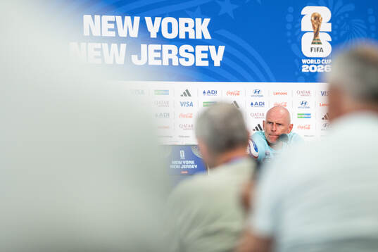 Ståle Solbakken, head coach of the Norwegian national