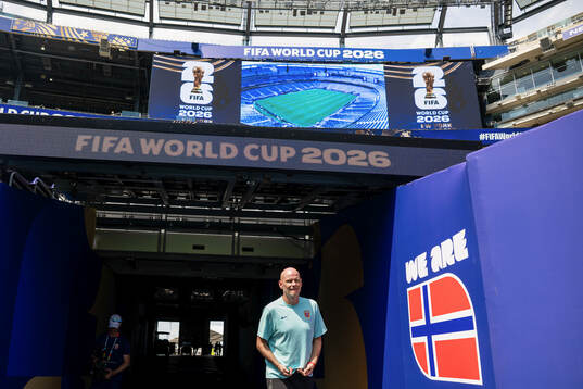 Ståle Solbakken, head coach of the Norwegian national
