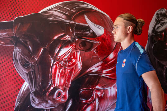 Thelo Aasgaard of the Norwegian national football team
