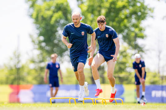 Fredrik Aursnes of the Norwegian national football team at