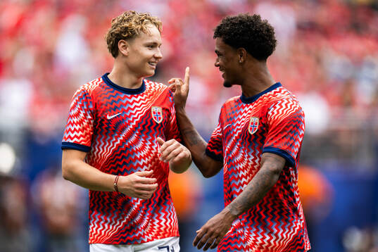 Andreas Schjelderup and Oscar Bobb of Norway