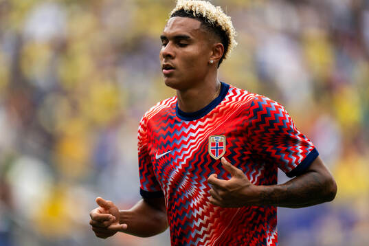 Antonio Nusa of Norway