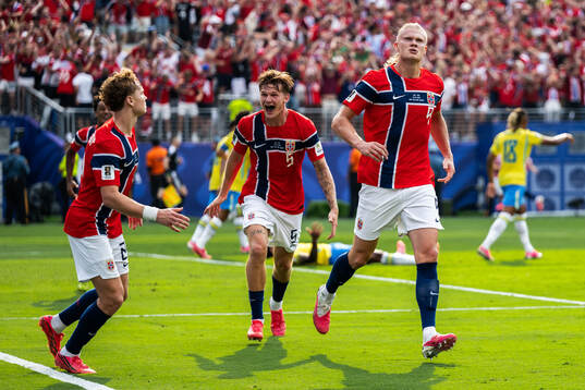 Andreas Schjelderup, David Møller Wolfe and Erling Braut