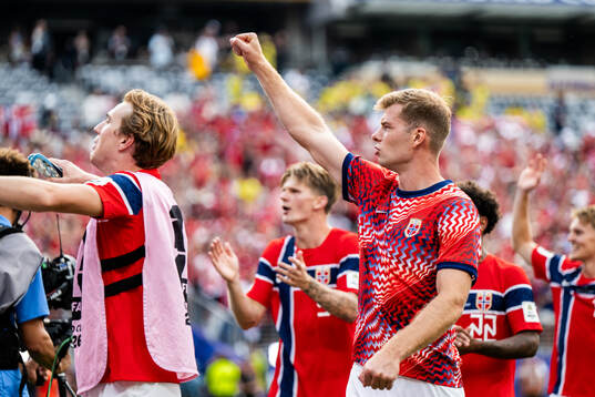 Alexander Sørloth of Norway