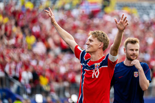 Martin Ødegaard of Norway