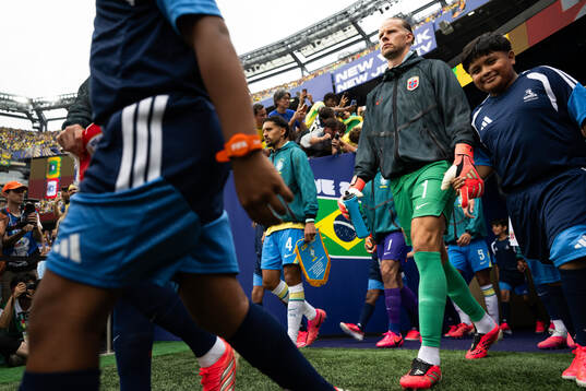 Goalkeeper Ørjan Nyland of Norway