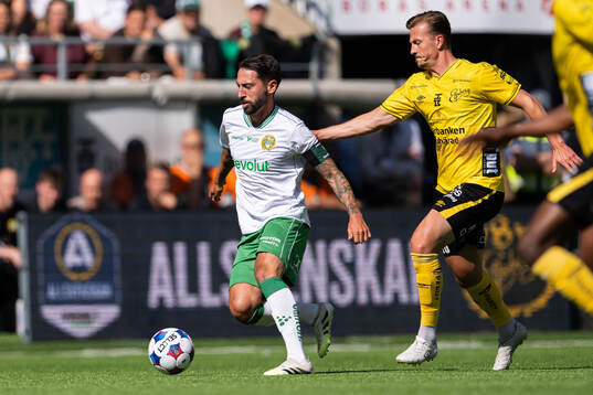 5 Hammarbys Nahir Besara och Elfsborgs Simon Olsson