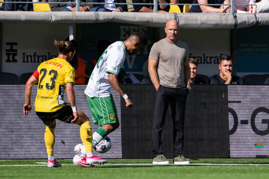 Hammarbys tränare Henrik Rydström