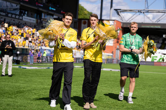 Besfort Zeneli, Alexander bernadsson och Linus Kandolin