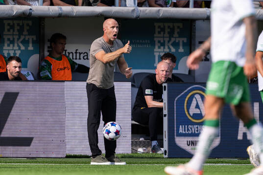 Hammarbys tränare Henrik Rydström