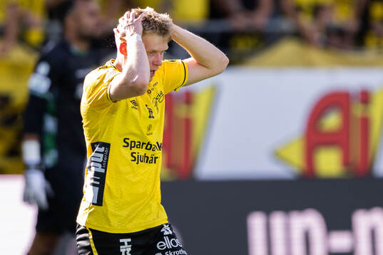 Elfsborgs Ari Sigurpálsson deppar